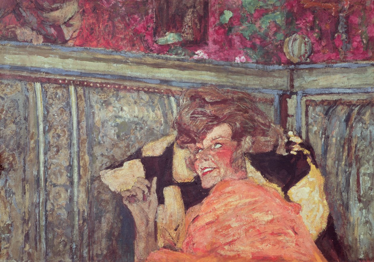 Yvonne Printemps (1894-1977) og Sacha Guitry (1885-1957) ca. 1912 av Edouard Vuillard