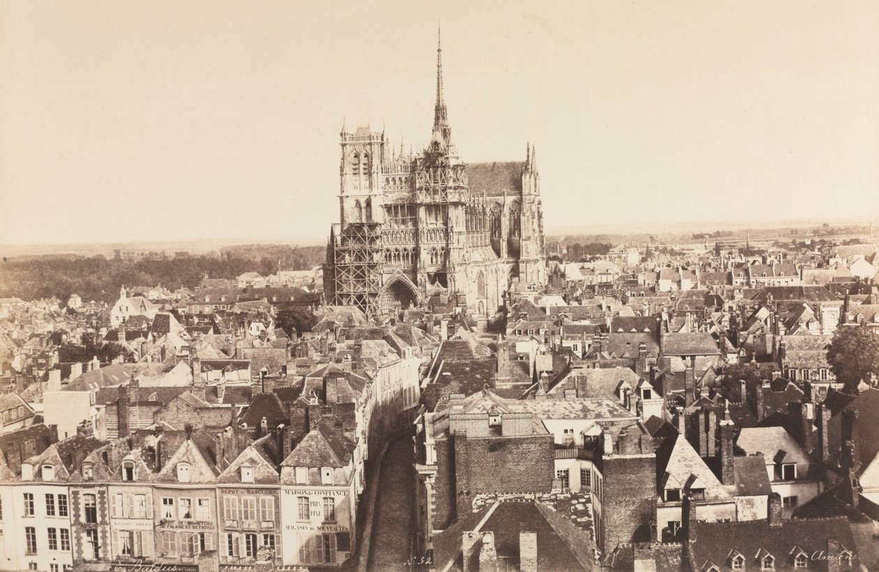 Amiens, 1855. av Édouard Baldus