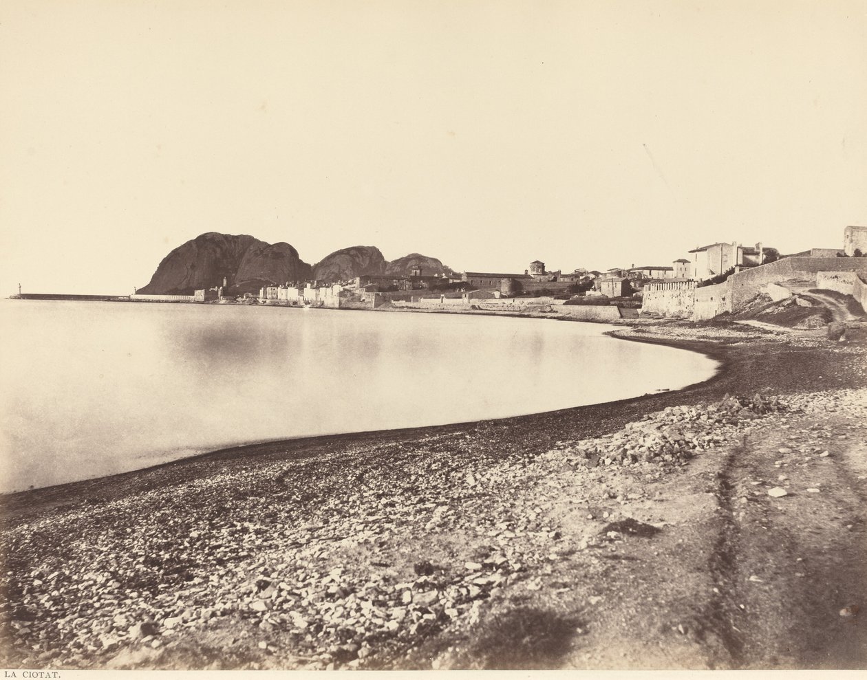 I Ciotat, ca. 1860. av Édouard Baldus