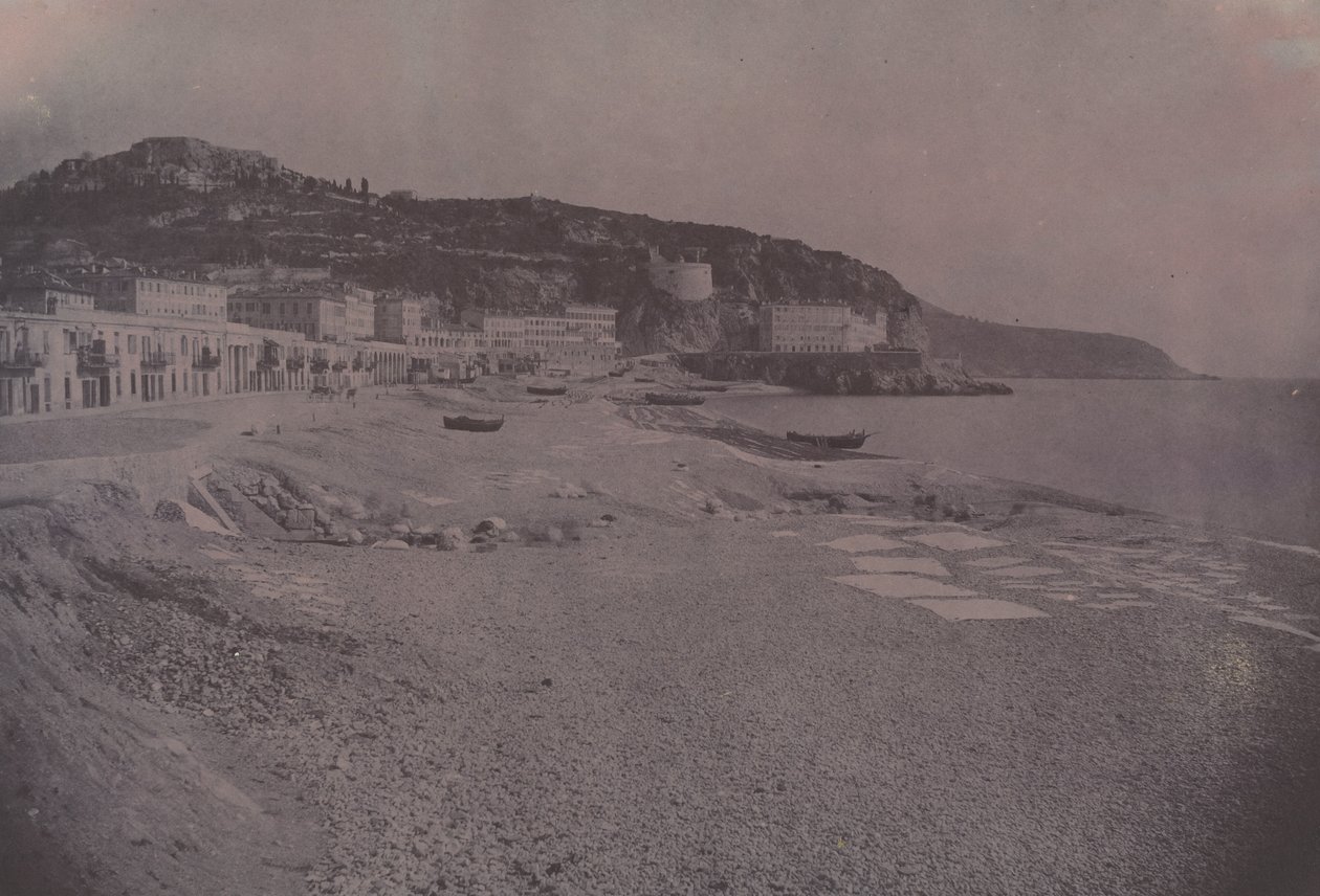 Ponchettes i Nice, ca. 1855. av Édouard Baldus