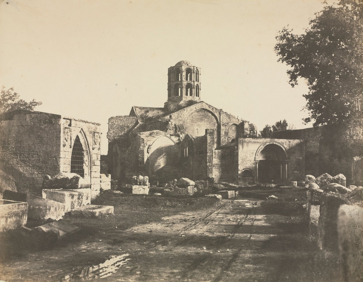 Saint-Honorat, Prés dArles, 1853. av Édouard Baldus