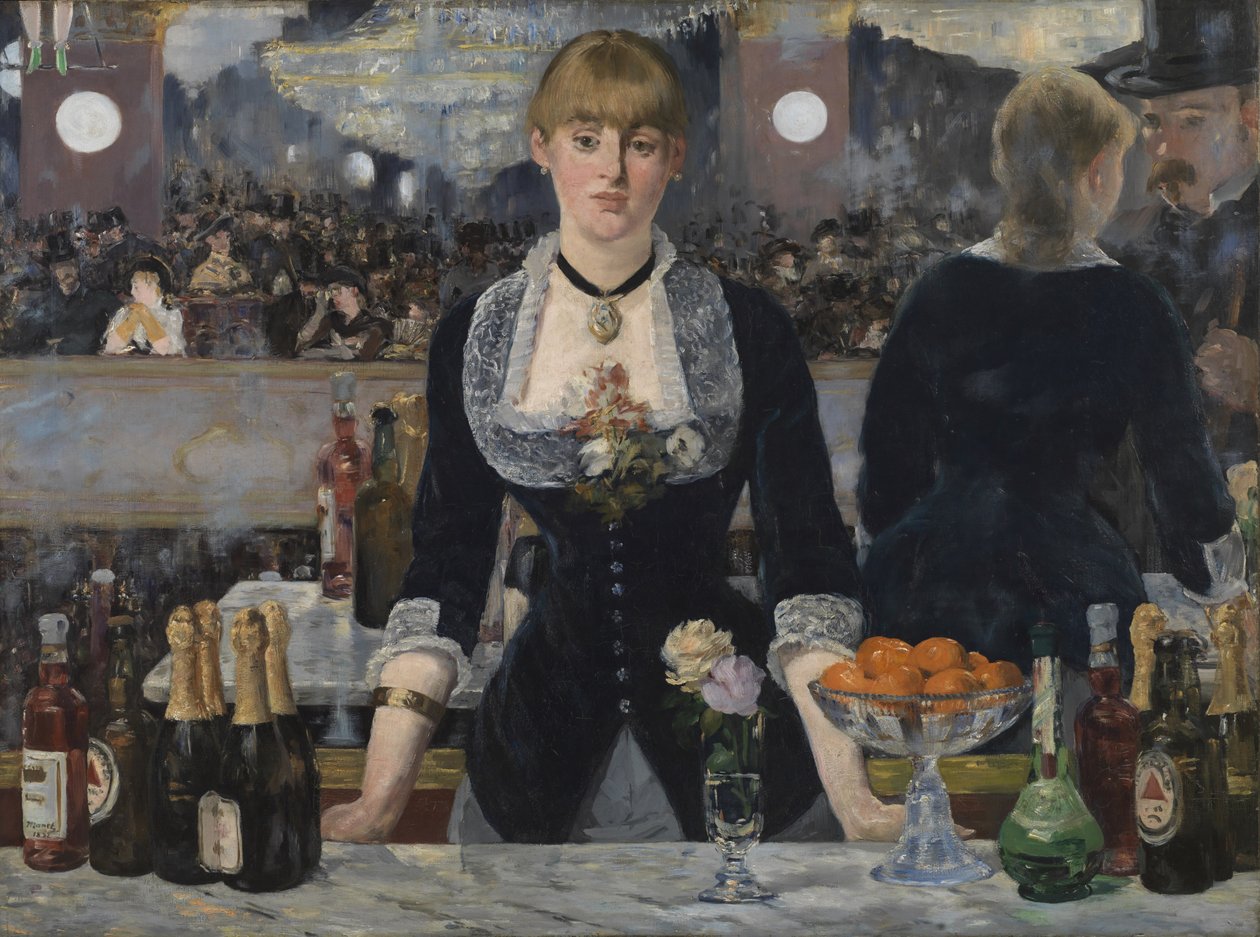 En bar ved Folies-Bergere, 1881-82 av Édouard Manet