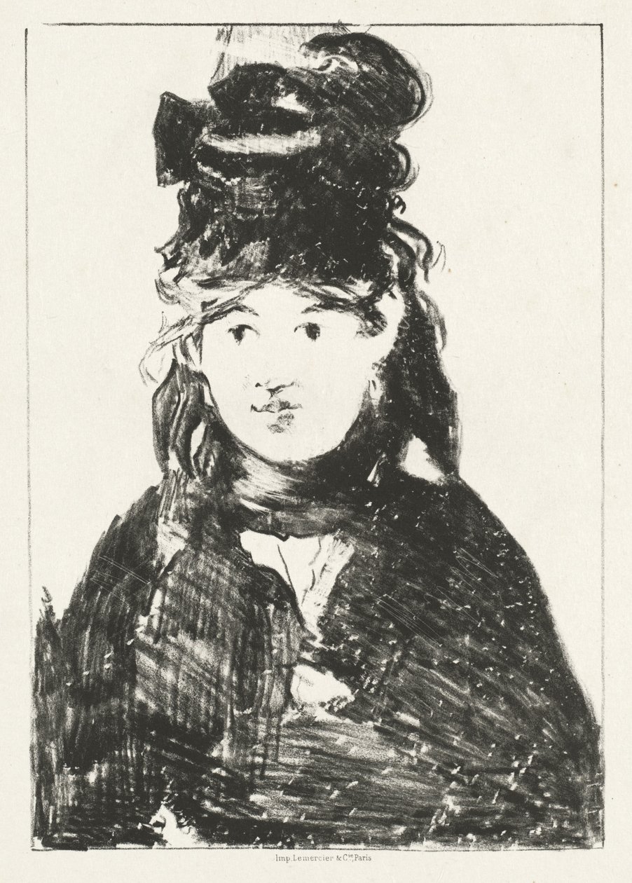 Berthe Morisot av Édouard Manet