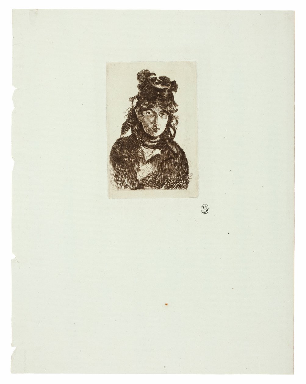 Berthe Morisot av Édouard Manet