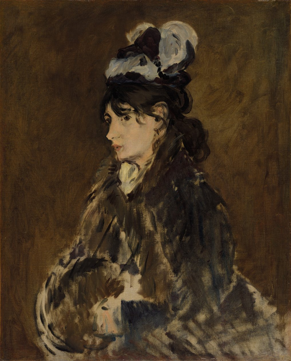Berthe Morisot av Édouard Manet