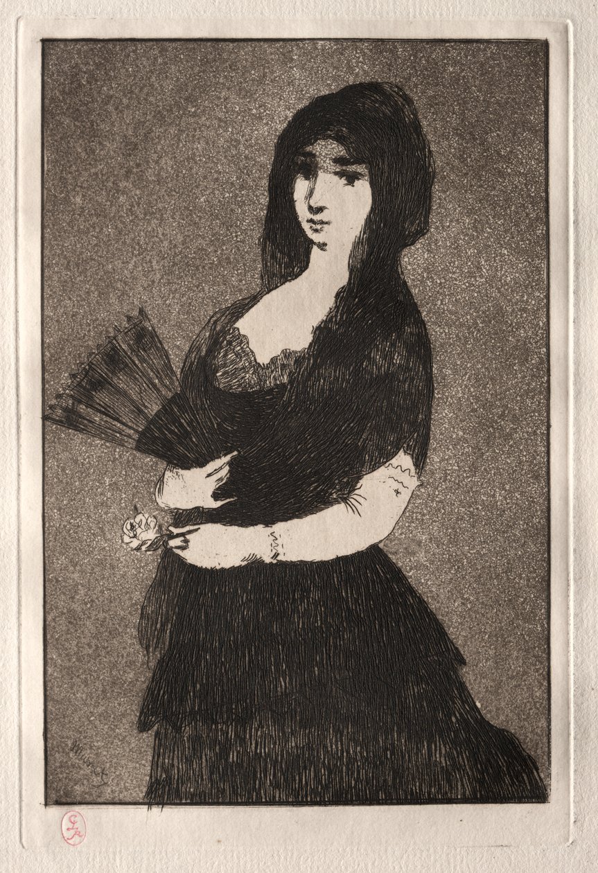 Eksotisk blomst av Édouard Manet