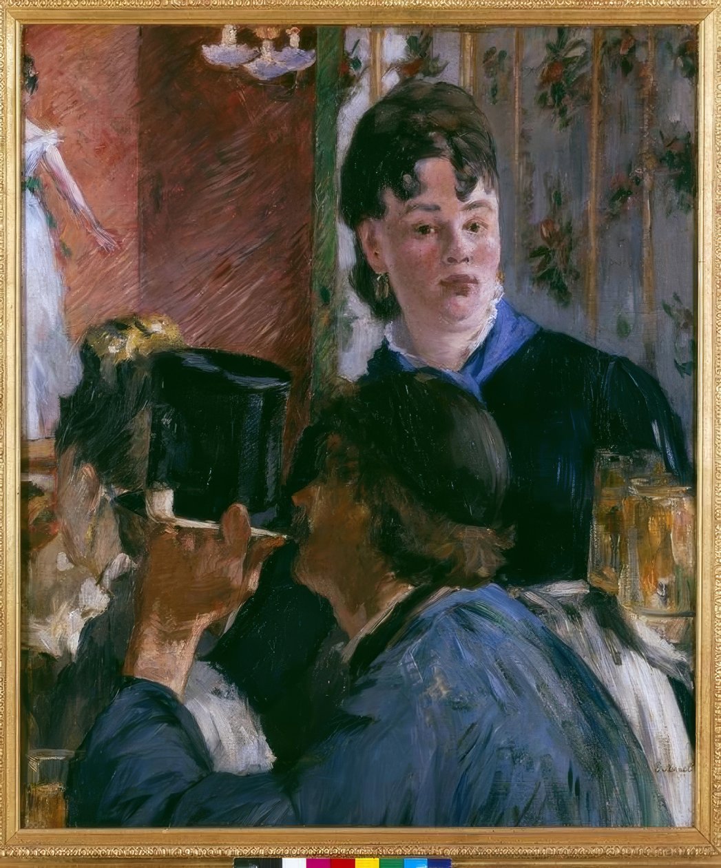 The bocks servitrisen av Édouard Manet