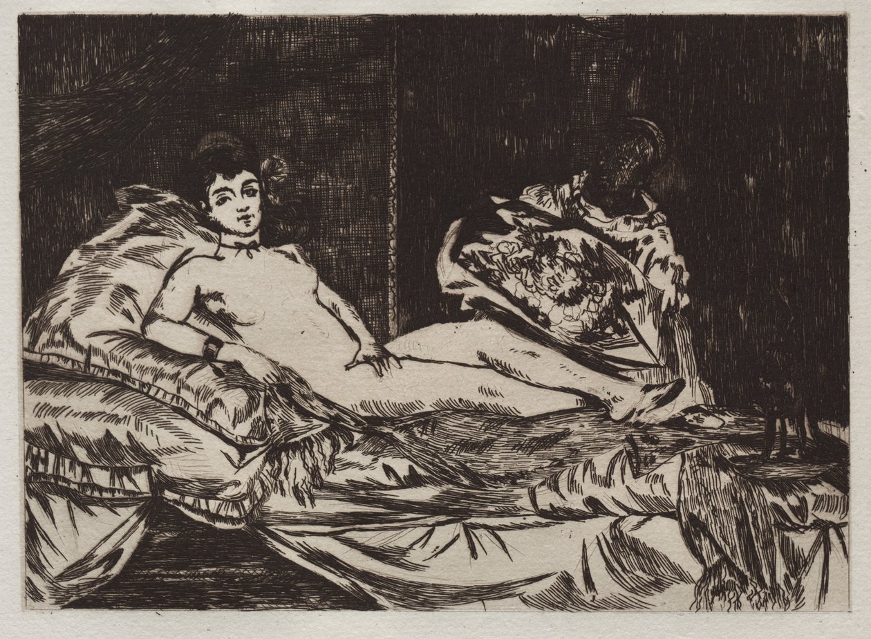 Olympia. av Édouard Manet