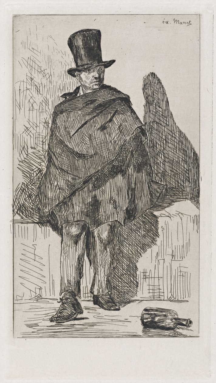 Absintdrikkeren av Édouard Manet