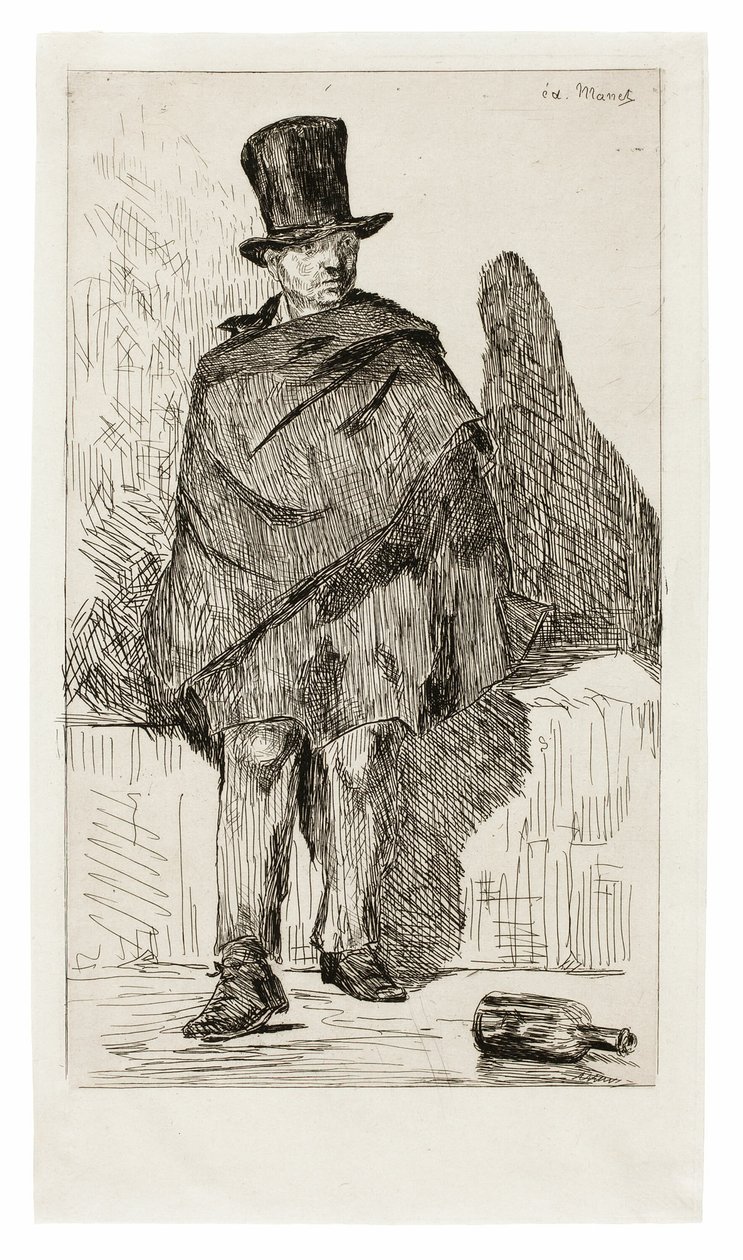 Absintdrikkeren av Édouard Manet
