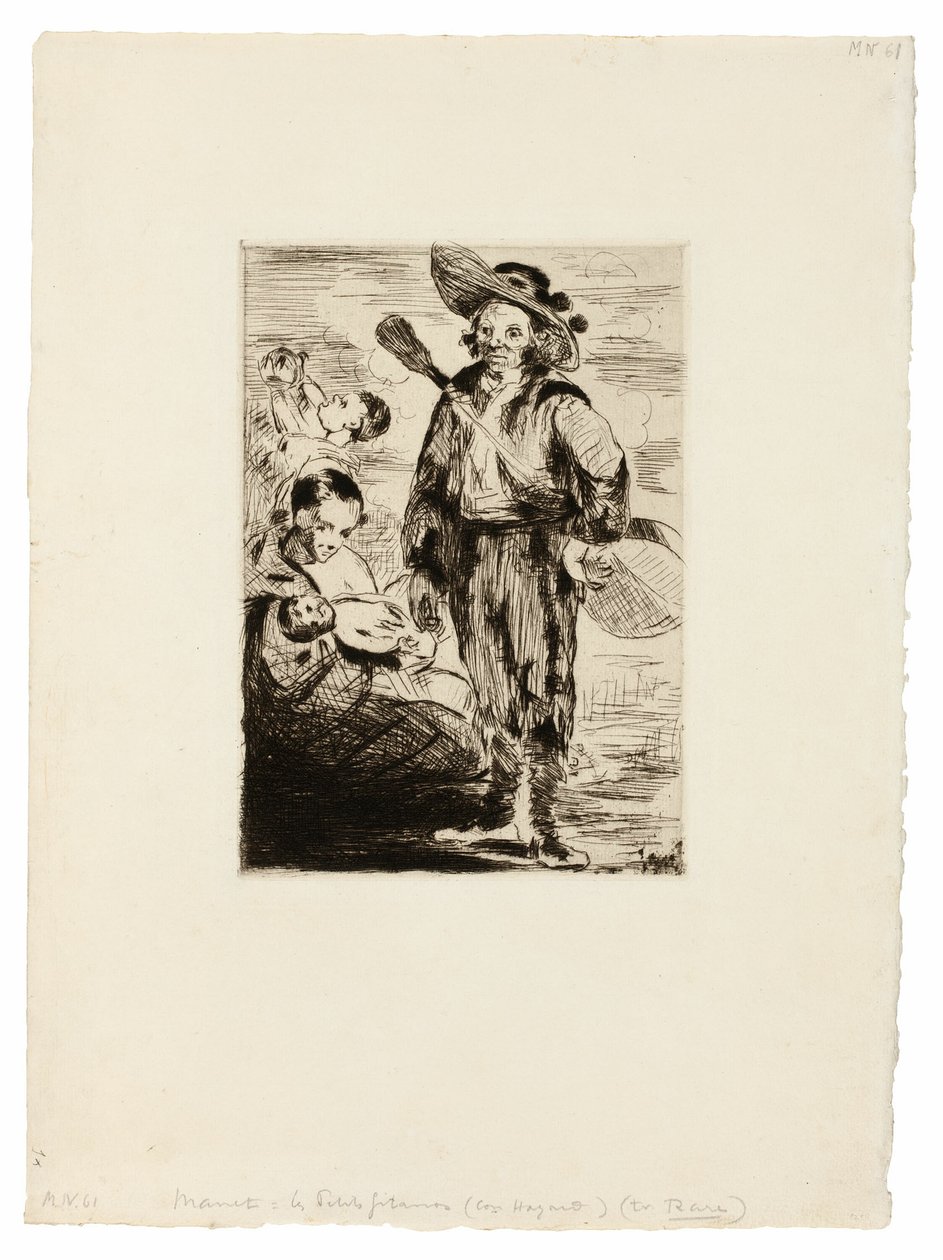 De små sigøynerne av Édouard Manet