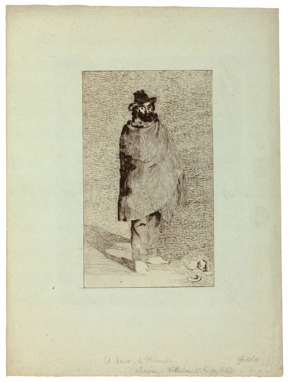 Filosofen av Édouard Manet