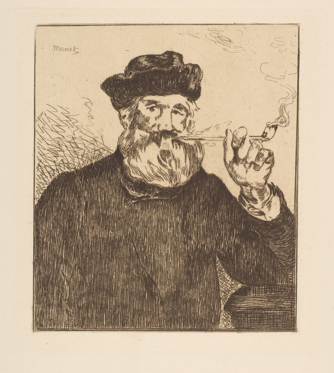 Røykeren. av Édouard Manet