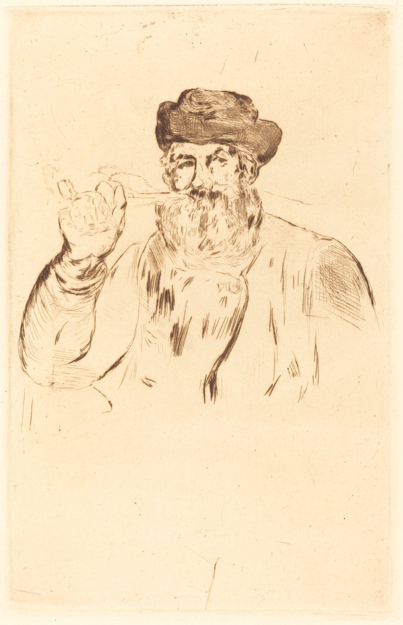 The Smoker, 1866. av Édouard Manet