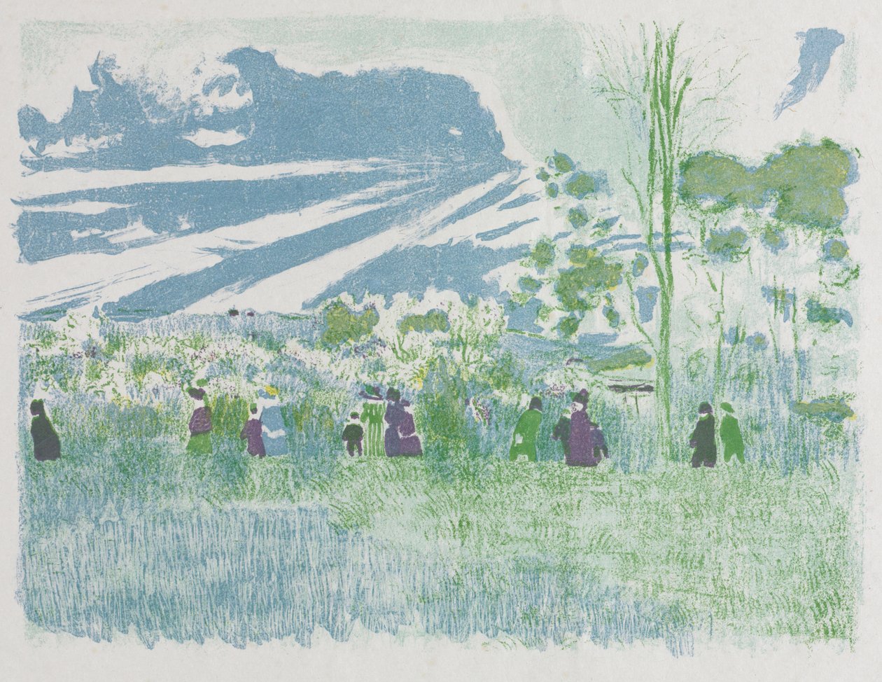 Over feltene av Edouard Vuillard