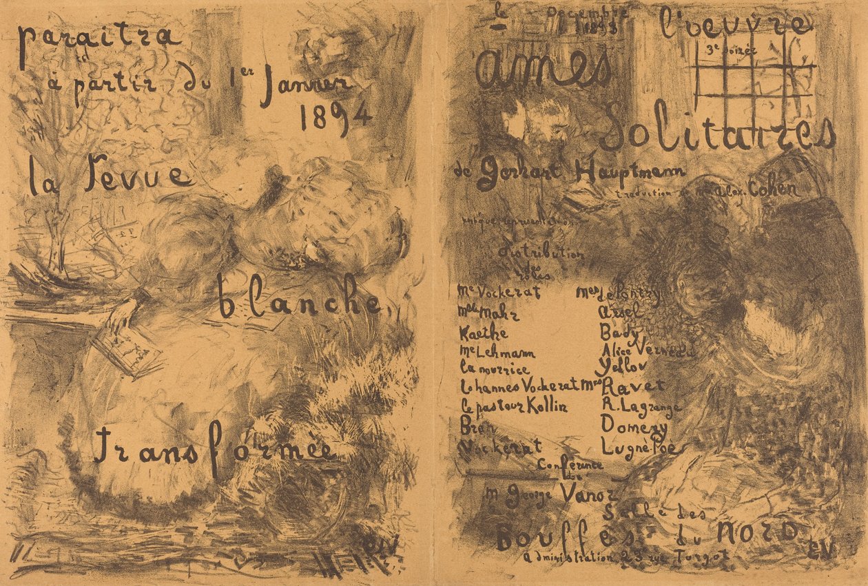 ensomme sjeler av Edouard Vuillard