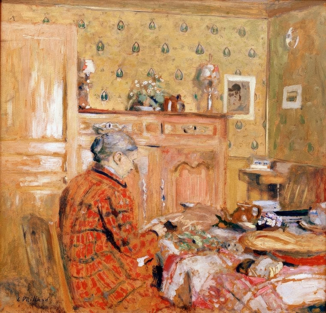 frokost av Edouard Vuillard
