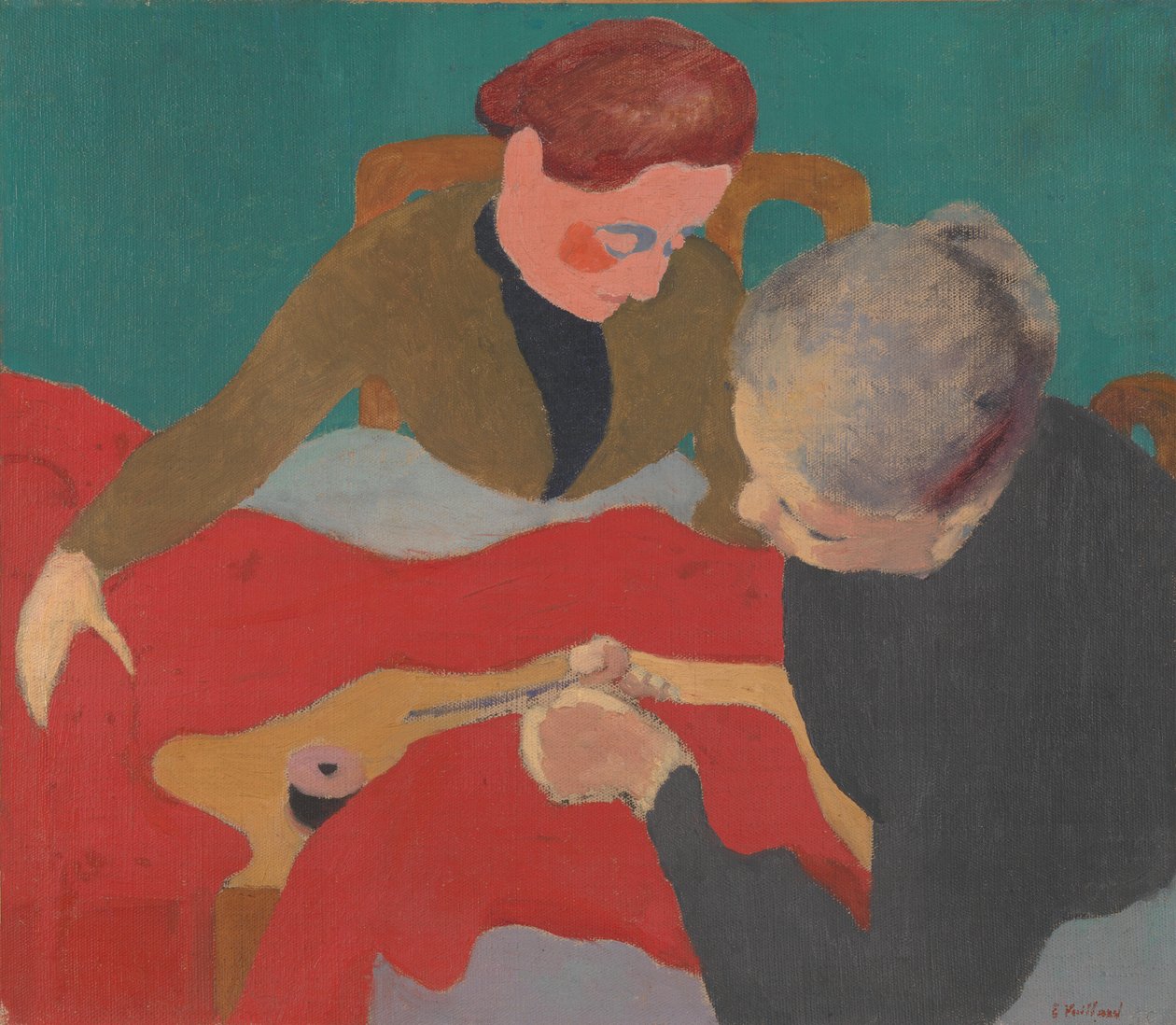 Dressmakere, 1890-tallet av Edouard Vuillard