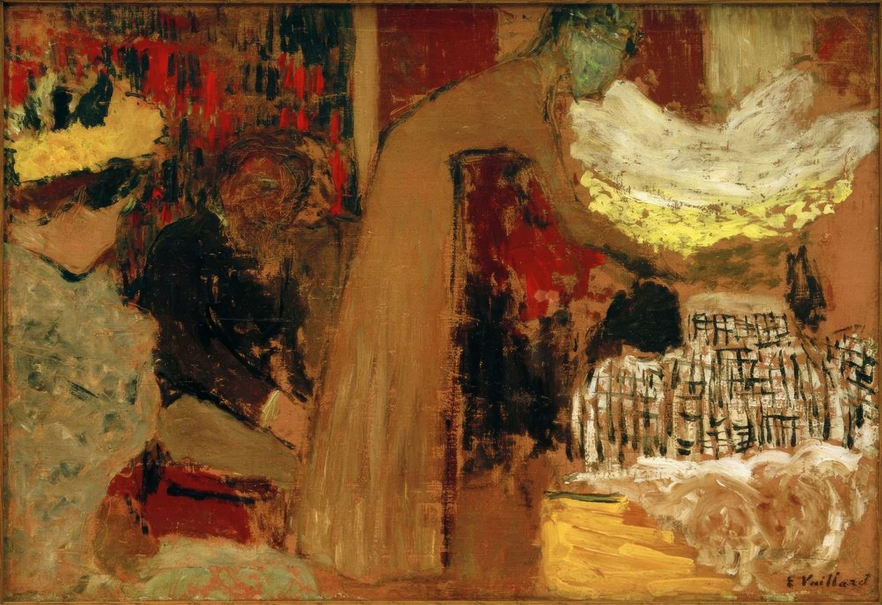 E.Vuillard, Die Diseuse av Edouard Vuillard
