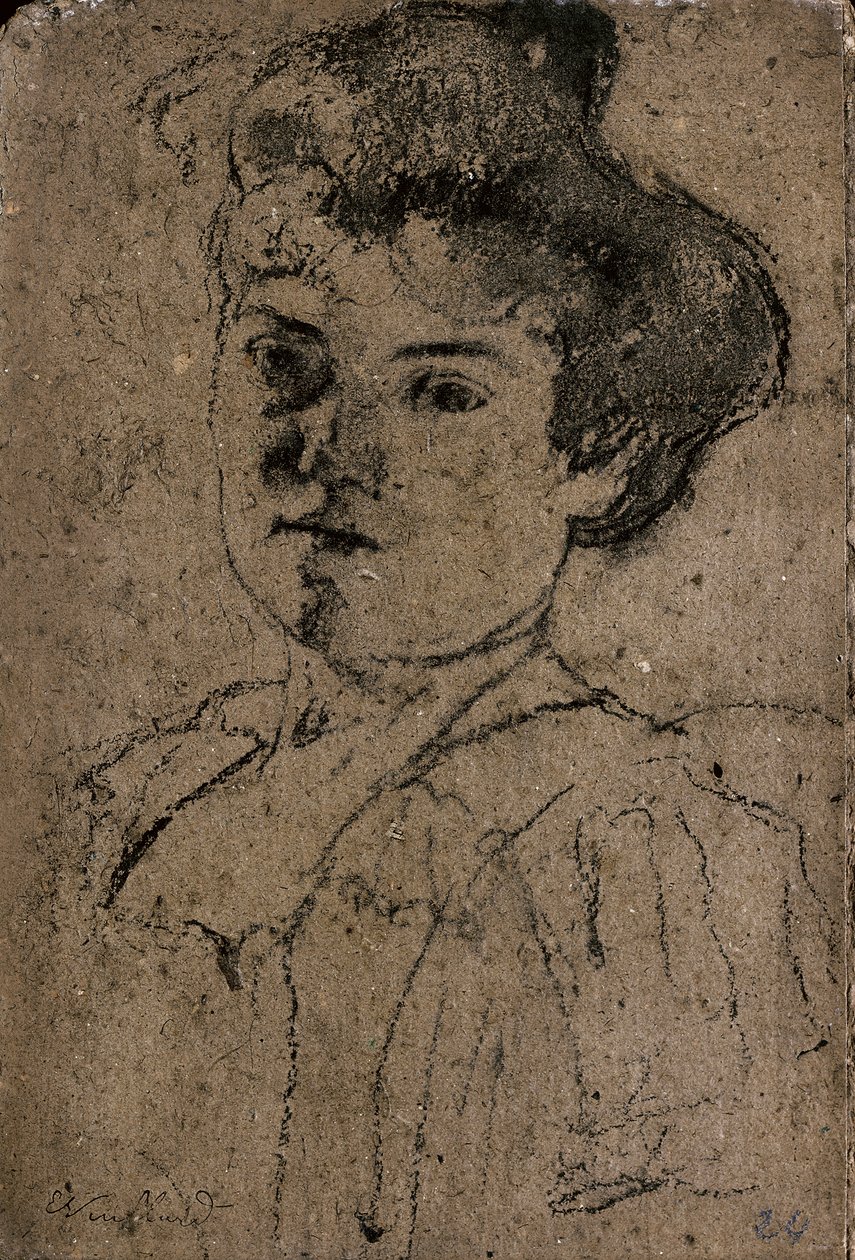 Femme, 1924 av Edouard Vuillard