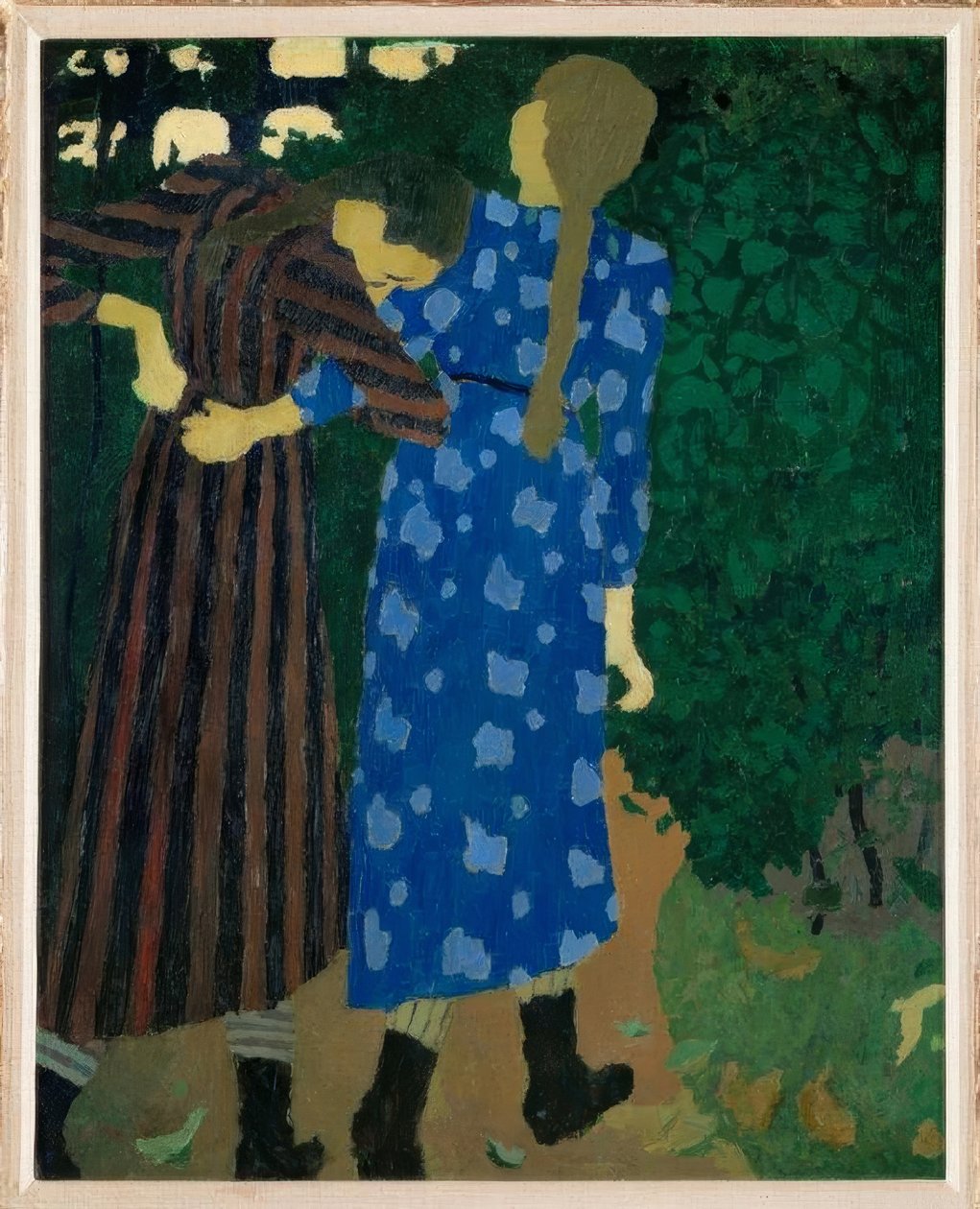 Små jenter går av Edouard Vuillard