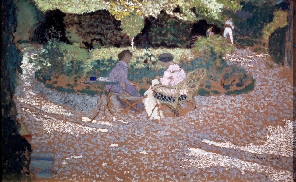 I hagen, 1895-1898. av Edouard Vuillard