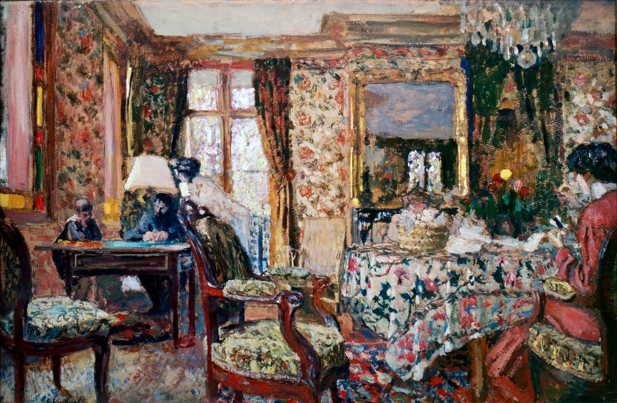 I rommet, 1904. av Edouard Vuillard