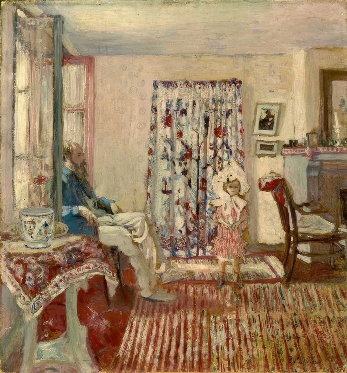 K.-X. Roussel og datter av Edouard Vuillard