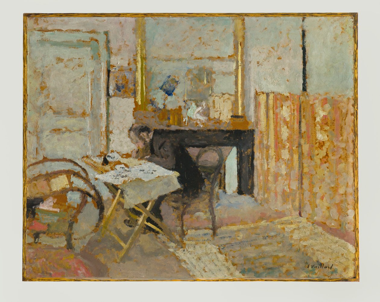 Ker-Xavier Roussel-lesing av Edouard Vuillard