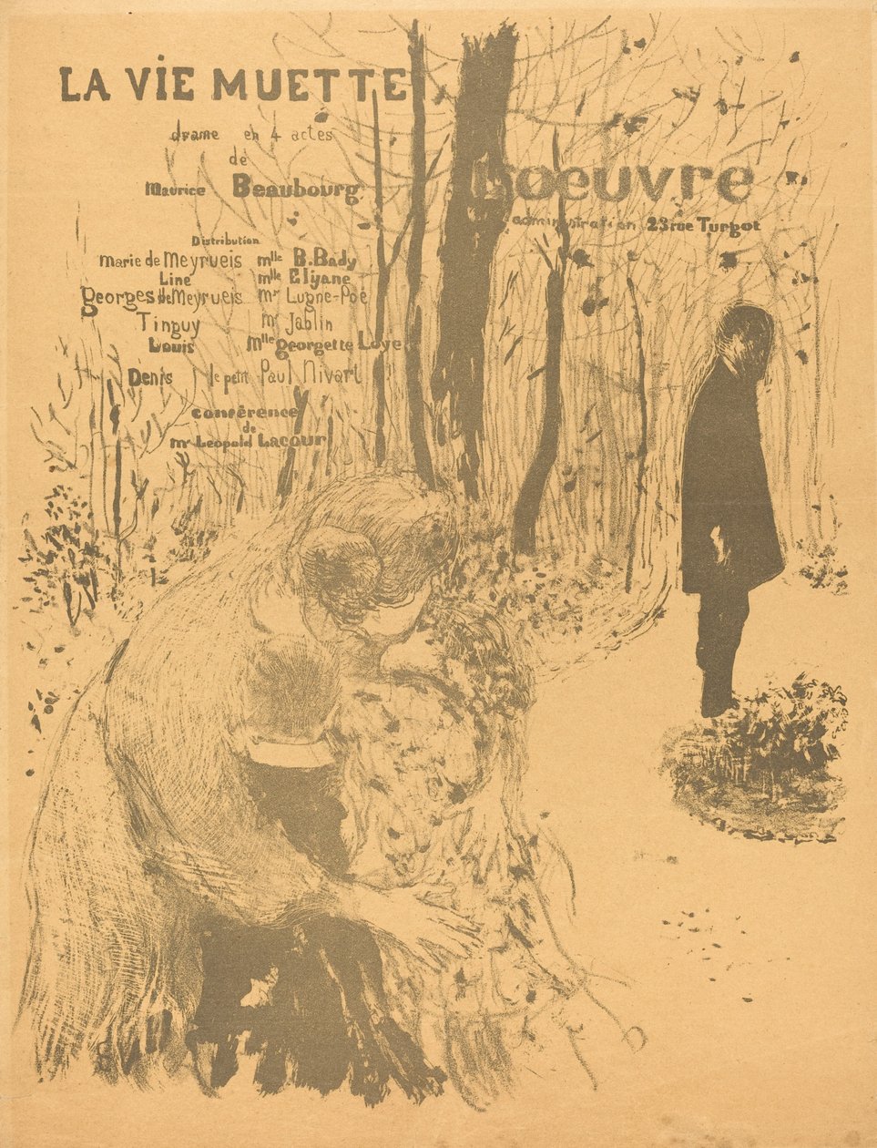 Det stumme livet, 1894. av Edouard Vuillard