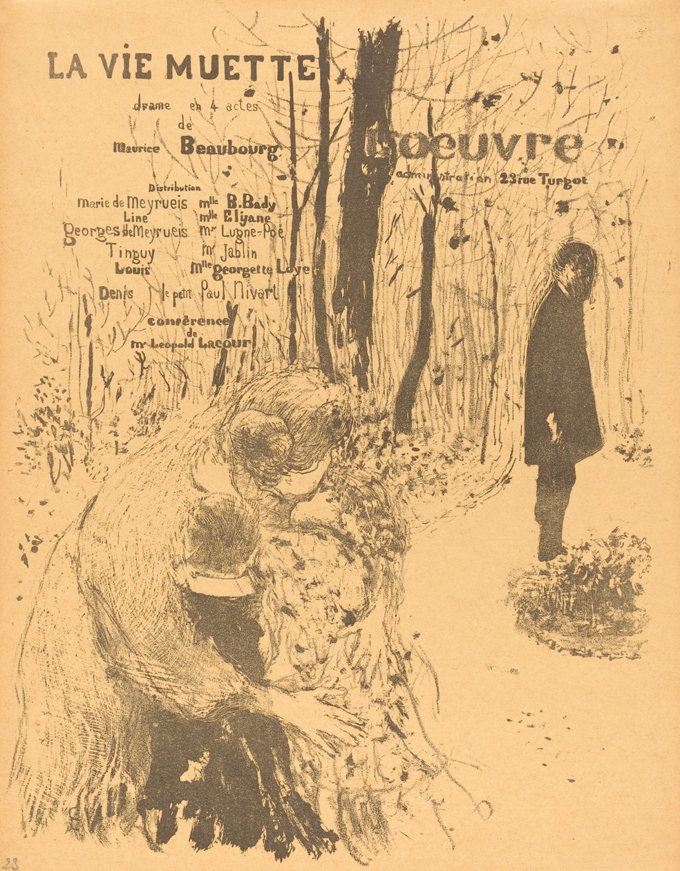 Det stumme livet, 1894. av Edouard Vuillard