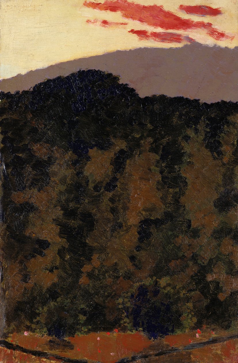 Landskap, ca.1900 av Edouard Vuillard