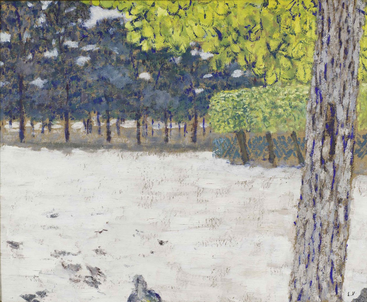 Tuileriehagen, ca 1894. av Edouard Vuillard
