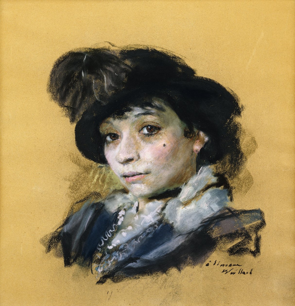 Simone, ca. 1912 av Edouard Vuillard