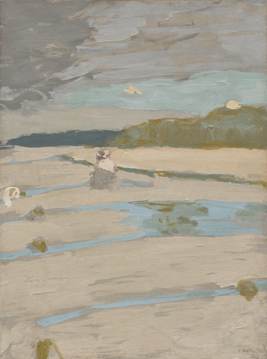 Stranden ved Saint-Jacut av Edouard Vuillard