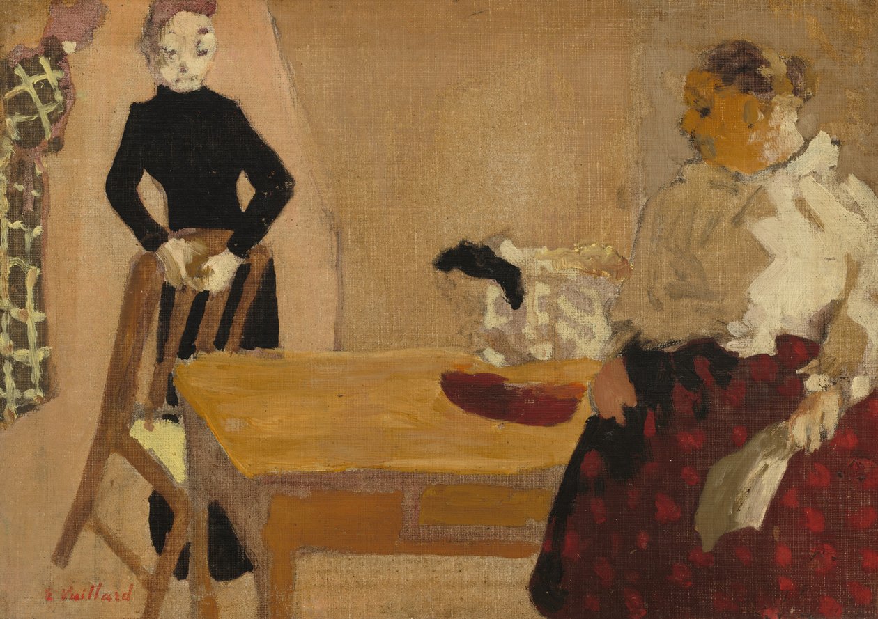 Samtalen av Edouard Vuillard