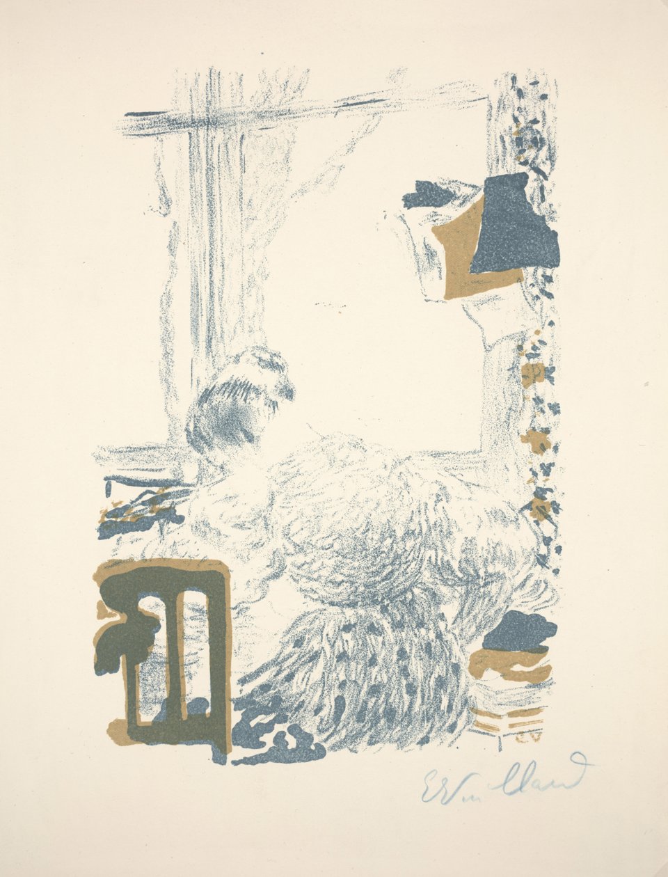 Kjolemakeren av Edouard Vuillard