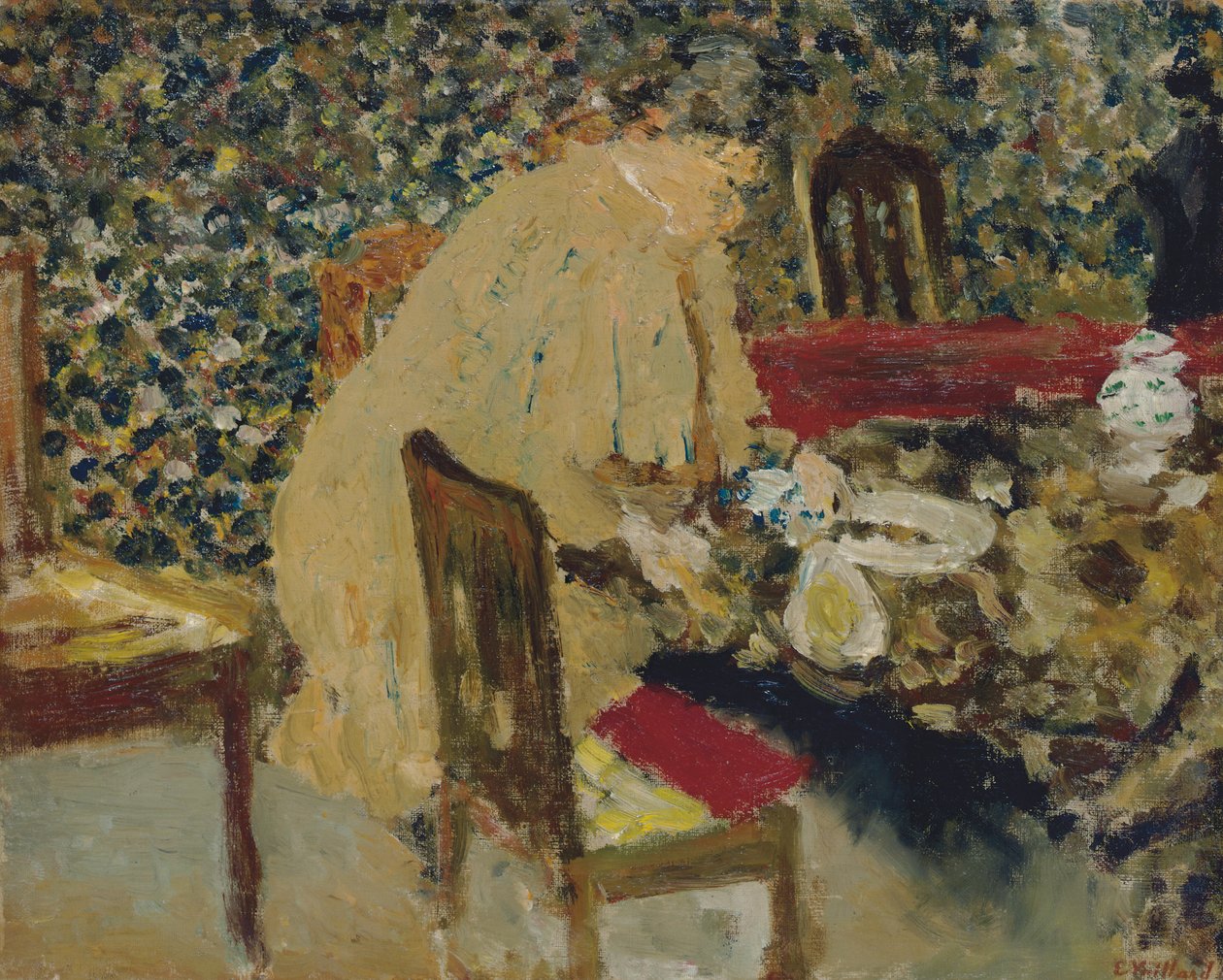 Lunsjen; The Luncheon, ca. 1895 av Edouard Vuillard