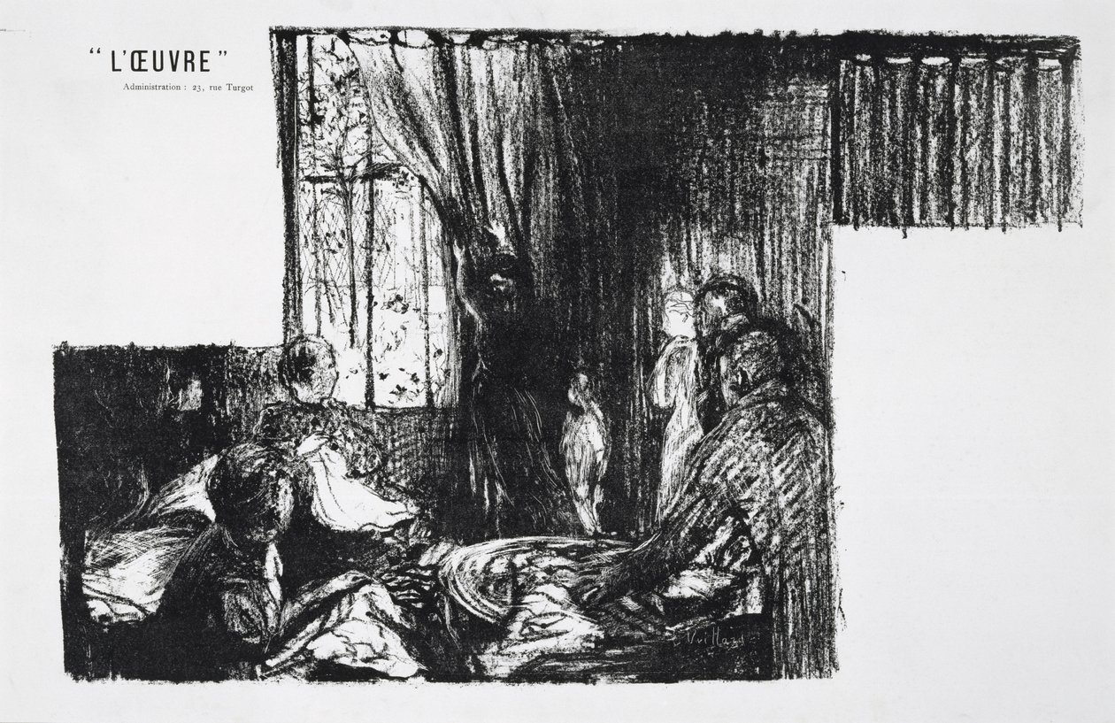 The Pillars of Society, 1896 av Edouard Vuillard