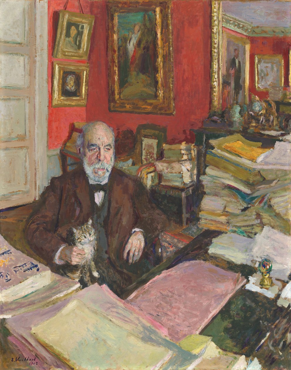 Theodore Duret, 1912. av Edouard Vuillard