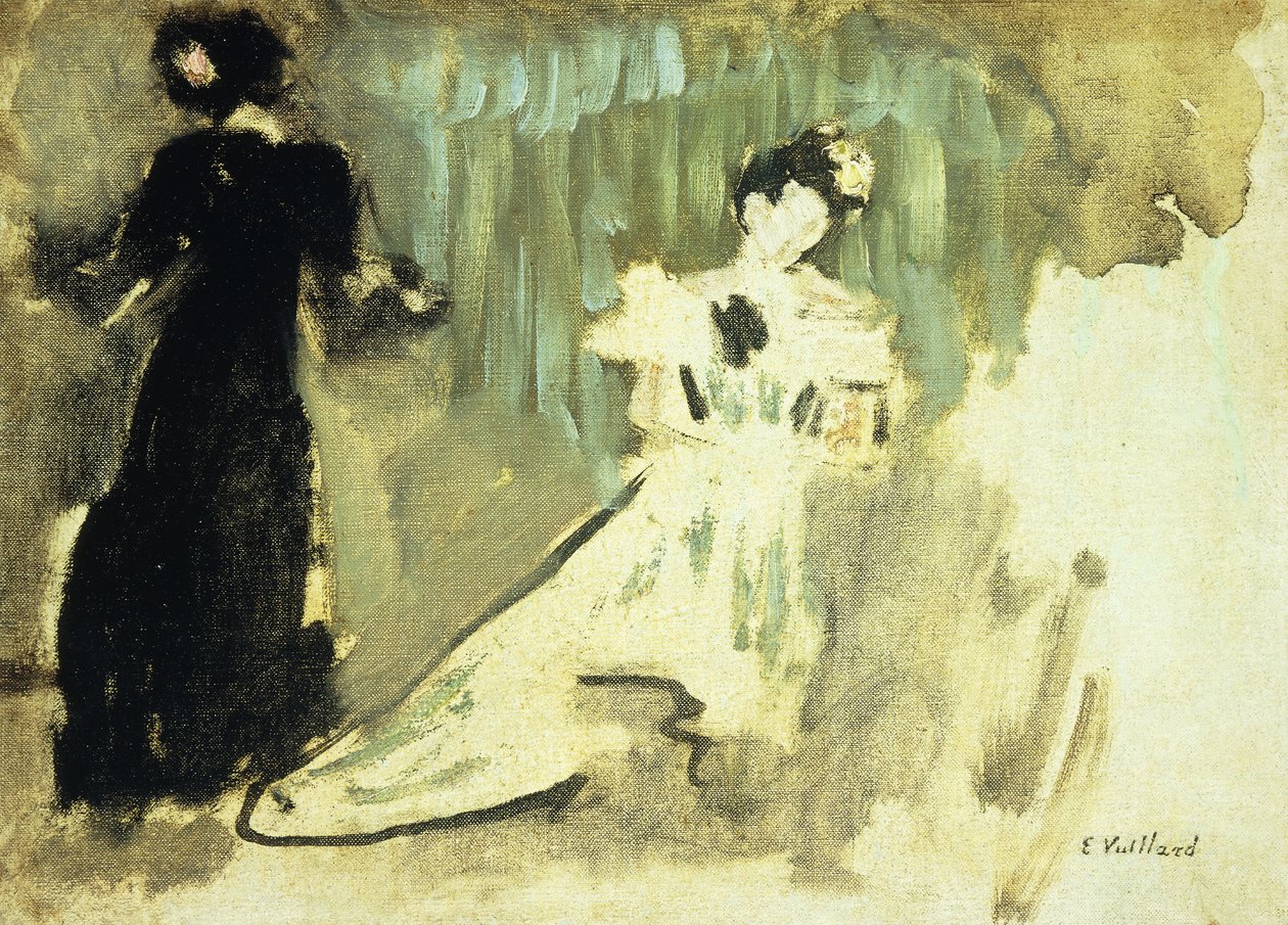 To kvinner; To kvinner, ca. 1905 av Edouard Vuillard