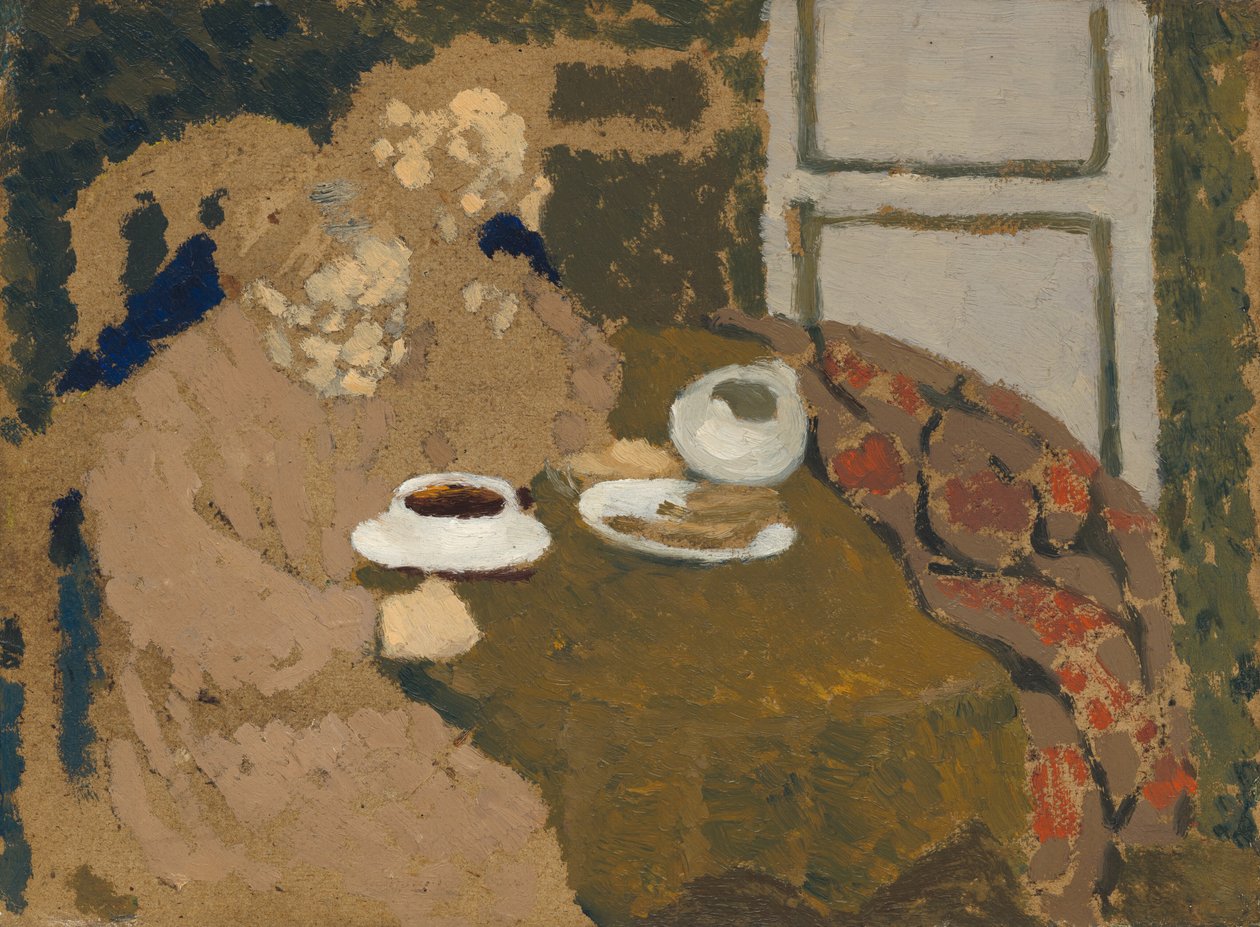 To kvinner som drikker kaffe, ca. 1893. av Edouard Vuillard