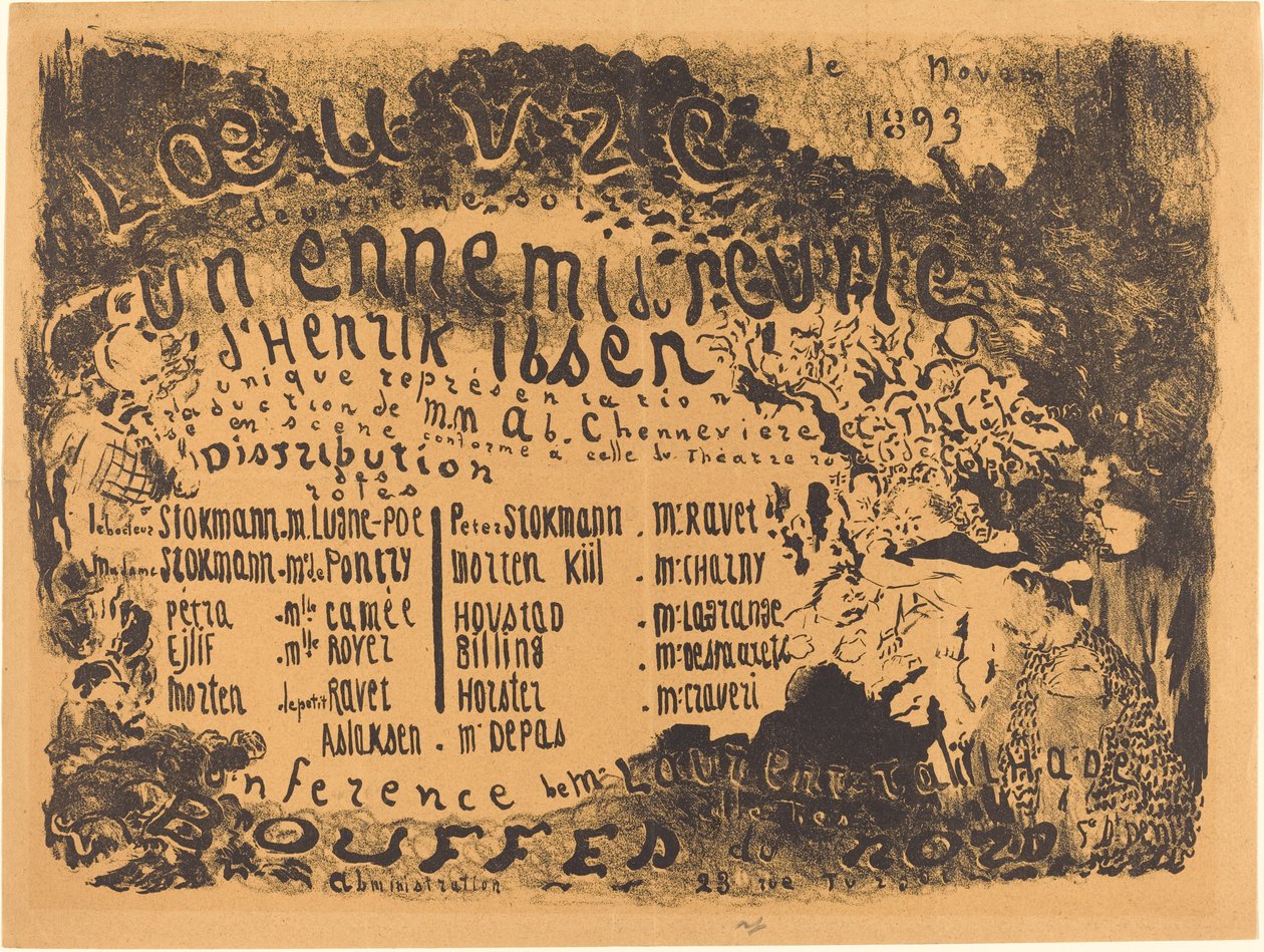 En folkefiende av Edouard Vuillard