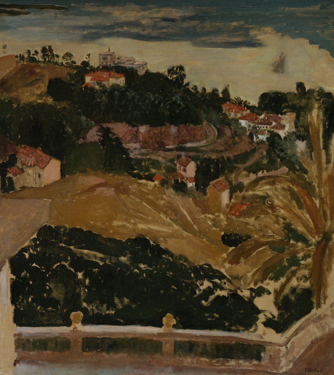 Utsikt over Cannes, ca. 1901 av Edouard Vuillard