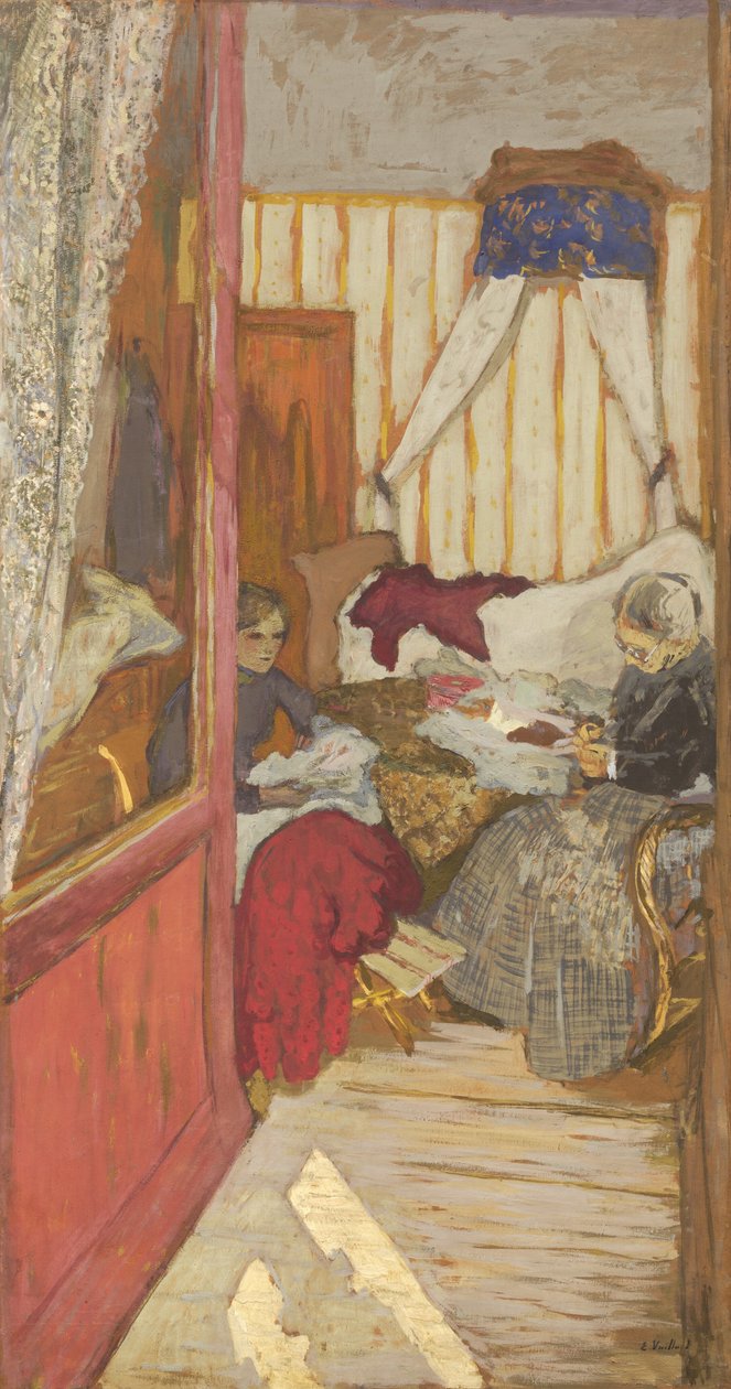 Kvinnersøm, ca. 1912. av Edouard Vuillard