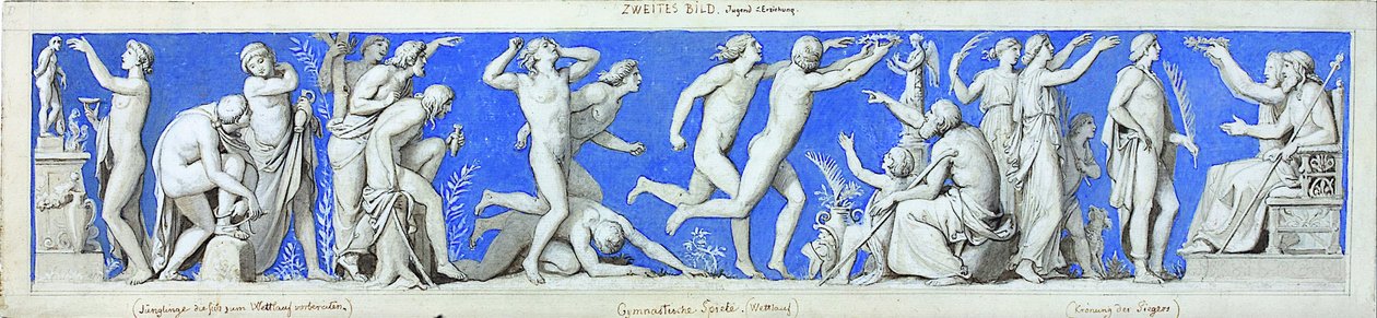 Gymnastikk av Eduard Bendemann