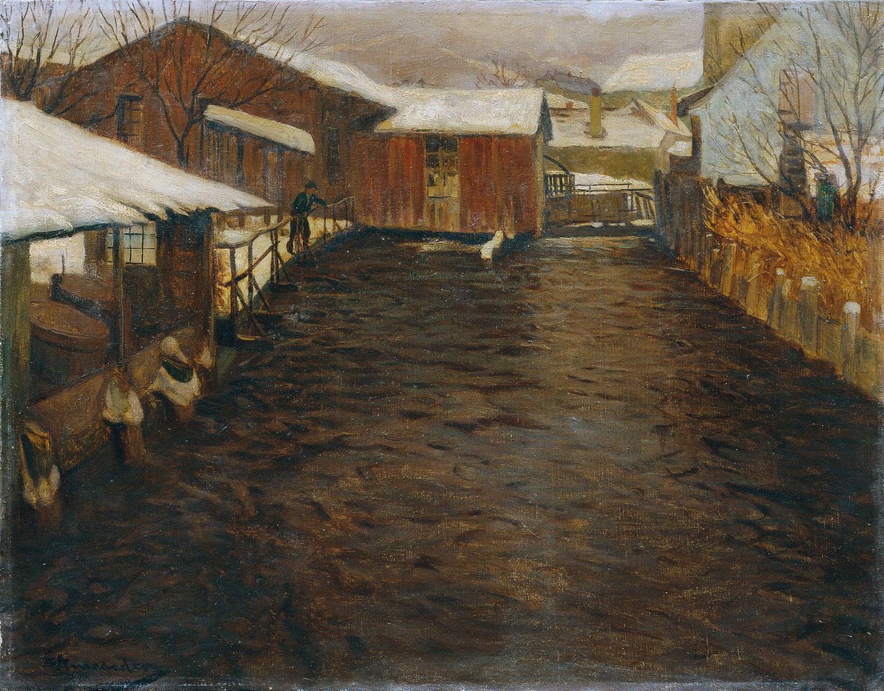 Vinter av Eduard Ameseder