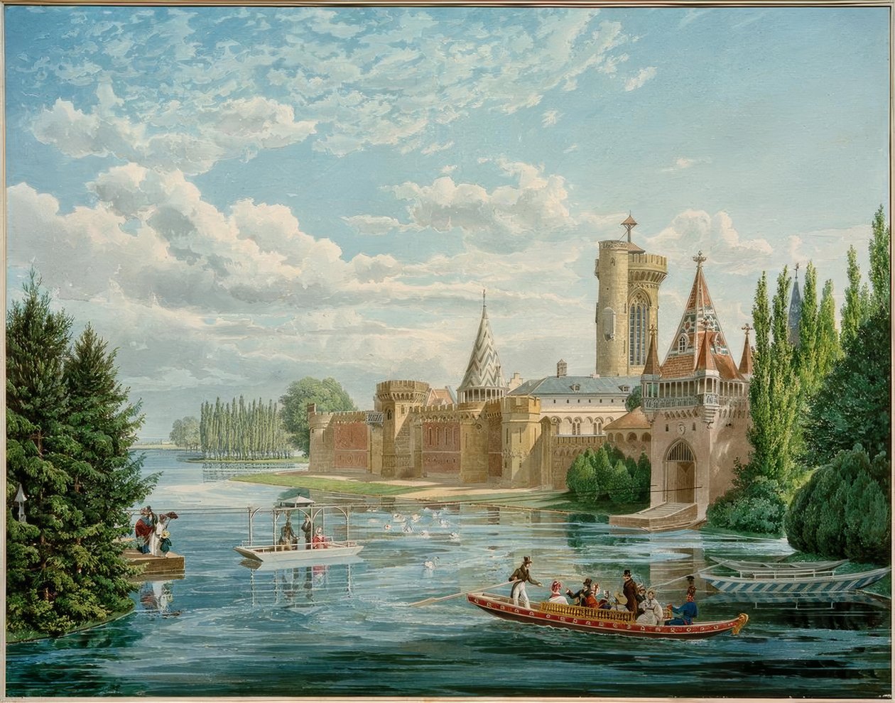 Franzensburg (bygget 1801-1836 under keiser Franz I av Eduard Gurk