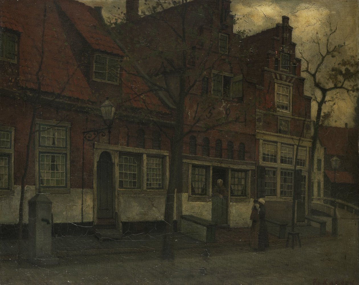 Hus på Breedstraat, Enkhuizen av Eduard Karsen