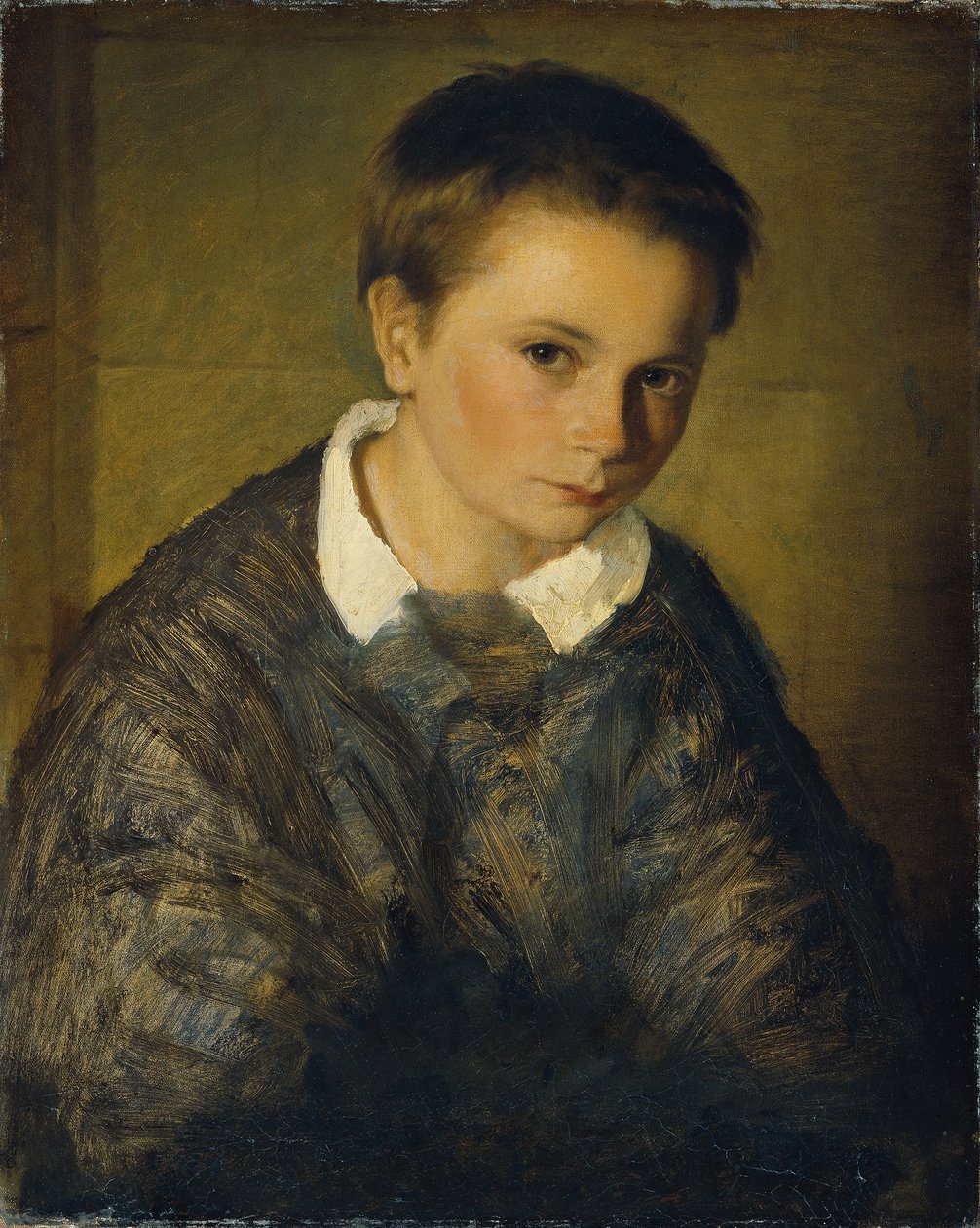 gutteportrett av Eduard Kurzbauer